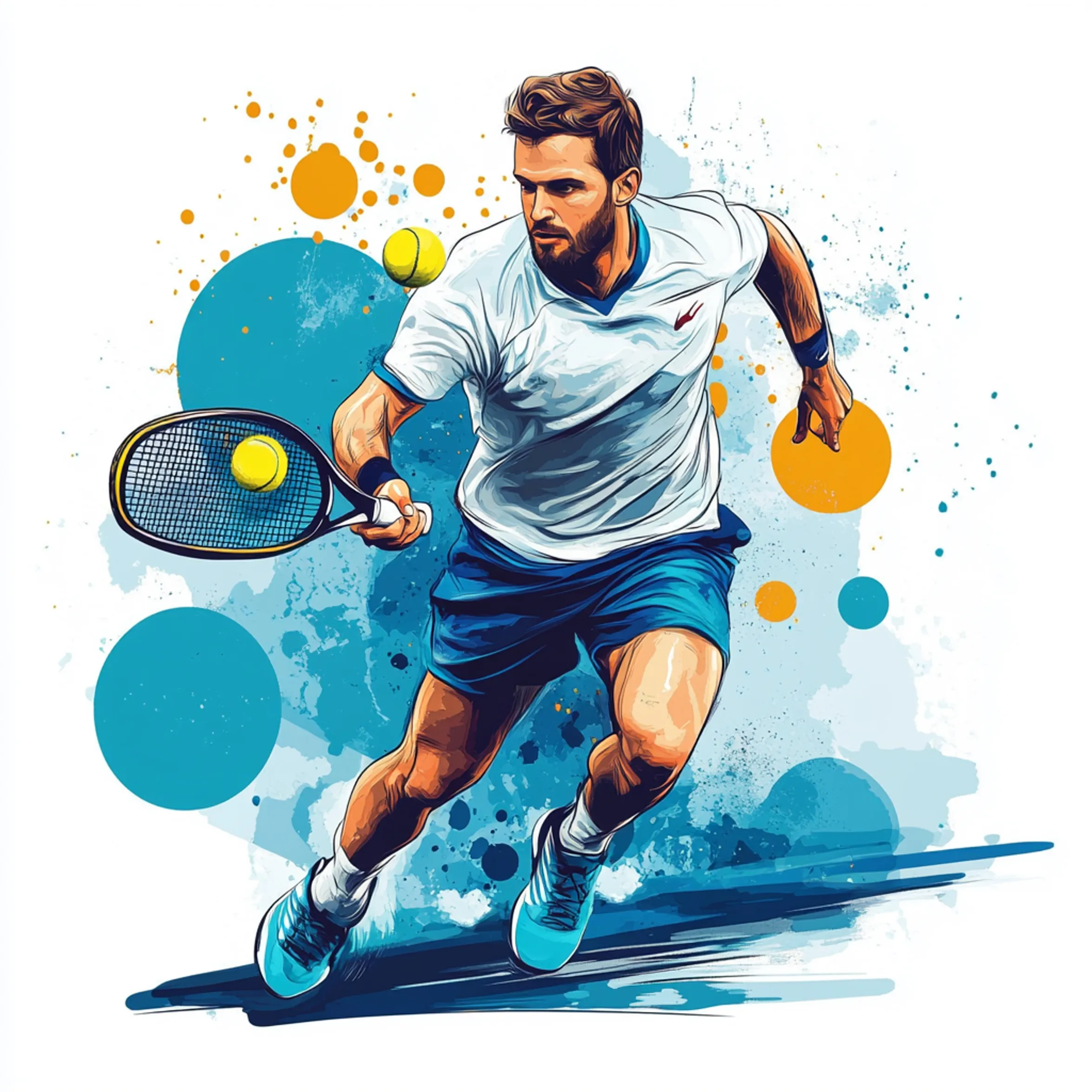 Imagem de pessoas jogando padel